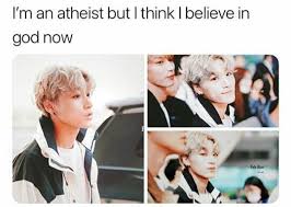 Ateez Memes 1 San Memes Believe In God Atheist