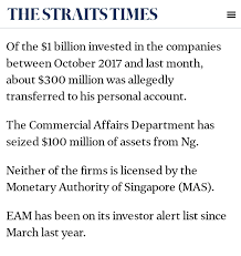 The movement's name in chinese is (chinese: Serious Ng Yu Zhi Charged Linked To S 1 Billion Fraud Sam S Alfresco Coffee