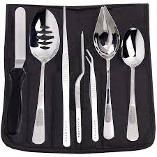 G & f products 20 pieces quality stainless steel bbq tools set. Nuvantee Plating Tools Professional Chef Kit 8 Piece Culinary Plating Set Stainless Steel Buy Online At Best Price In Uae Amazon Ae