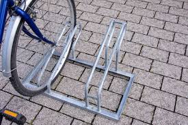 Fahrradstander Fahrradbugel 2er Einseitig Aus Stahl Feuerverzinkt Erweiterbar In 2020 Bugel Kinderfahrrad Fahrrad