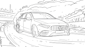 Geburtstag, muttertag, vatertag, ostern, weihnachten und silvester. Corona Zeitvertreib Coole Ausmalbilder Von Heissen Autos Auto Motor Und Sport