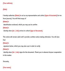 Authorization letters may be used for a variety of circumstances. Authorization Letter Of Collection How To Write It Free Templates