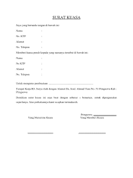 Dengan membaca artikel ini kamu akan bisa membuat surat kuasamu sendiri untuk berbagai. Surat Kuasa Sipp Kosong