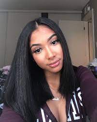 Forgot To Post These New Site Straight Hairstyles Straight Hair Waves Natural Hair Styles