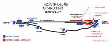 Formula 1 2019 Grand Prix Of Canada Tickets Section 1 Three