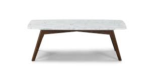 Vena Rectangular Coffee Table In 2020 Mid Century Modern Coffee Table Rectangular Coffee Table Marble Coffee Table