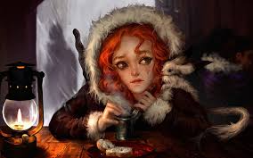 Check spelling or type a new query. Hd Wallpaper Girl Mood Fantasy Art Tears Lunch The Pub Winter Tale Wallpaper Flare