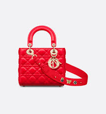 Small Lady Dior My ABCDior Bag Black Cannage Lambskin | DIOR