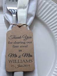 Personalised Wedding Favour Gift Tag Thank You Guest Label Kraft Napkin Ring Personalized Wedding Favors Wedding Gift Favors Personalized Wedding
