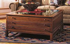 Photo Of Collector S Square Coffee Table W Glass Top Bob Timberlake Tables Living Room Tables C Coffee Table Coffee Table Square Bob Timberlake Furniture
