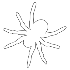 Spider Halloween Stencils Halloween Templates Halloween Printables