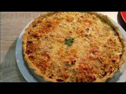 Quiche Au Poulet A La Creme Fraiche Par Tatahbiba Youtube Quiche Poulet Quiche Poulet A La Creme
