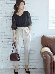 低身長でも美シルエットになるおすすめコーデ44選 スタイルアップを叶えよう サンキュ 低身長ファッション ファッション シックファッション