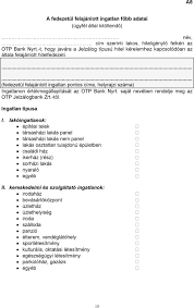 The otp bank brand is internationally recognized in central and eastern europe, where otp group successfully operates in nine countries and is continuously expanding its business. Otp Sprint Hitel Benyujtando Dokumentumok Pdf Ingyenes Letoltes