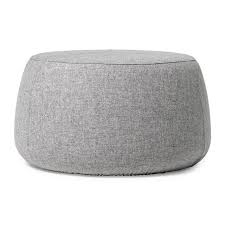 Bloomingville Bloomingville Sit Pouf Hellgrau O70xh38cm Rosa Sofa Grau Sitzpuff