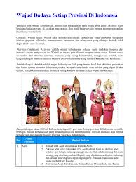 The leader of riau forces, major raja muhammad yunus, who led the bid to reestablish the sultanate apart from indonesia fled into exile in johor after his ill attempt. Wujud Budaya Setiap Provinsi Di Indonesia Jd