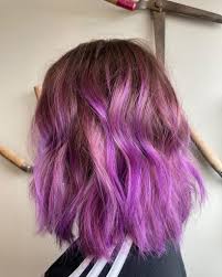 * made of 100% high temperature fiber, soft sense and good texture just like real human hair * superior workmanship, designed fiber density makes the wig cap completely invisible, hairline will more natural 50 Gorgeous Short Purple Hair Color Ideas And Styles For 2021
