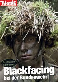 Последние твиты от bundeswehr (@bundeswehrinfo). Postkarte A6 Lustig Blackfacing Bundeswehr 201706 Ceres Webshop