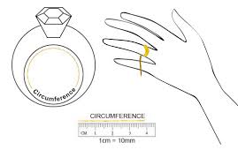 Ring Size Guide Easy Finger Ring Size Chart