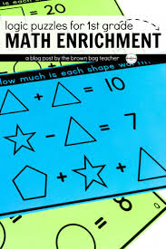 Twindesign/123rfin the last few years, pinterest has transformed from social network li. Math Brain Puzzles Set 1 1st 2nd Grade Enrichment Math Enrichment First Grade Math Math Logic Puzzles
