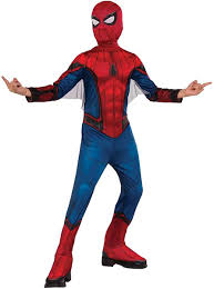 With help from a mentor (robert downey, jr.), the teen develops his superhero identity, and soon gets the chance to use his powers to their fullest against an. Amazon Com Rubie S Costume Spider Man Homecoming Child S Costume Multicolor Medium Clothing
