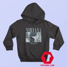 Vintage Rare Nirvana Bleach Kurt Cobain Hoodie Myotees In 2020 Hoodies Custom Hoodies Custom Tee Shirts