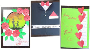 Here i am going to show you guys how you can make a handmade greeting card. How To Make Greeting Cards For Dad 3 Easy Greeting Cards Youtube