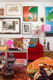 Laure On Fire Sfgirlbybay Living Room Decor Eclectic Red Couch Living Room Eclectic Living Room