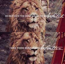 Motivacional quotes quotable quotes great quotes super quotes quotes inspirational motivational meaningful quotes so true quotes speak the truth quotes. Do Not Cite Deep Magic To Me Witch I Was There When It Was Written The Most High God In 2021 Aslan Narnia Chronicles Of Narnia Narnia