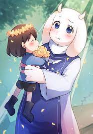 Frisk and Toriel (by きゆまし) : r/Undertale