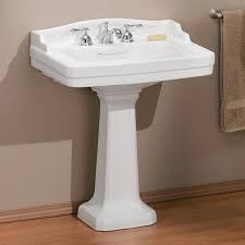 pedestal sinks, pedestal sink bathroom