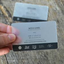 Choose from clear, white, or frosted 20 pt. Frosted Plastic Cards Clear Plastic Card Printing Newcastle Business Cards