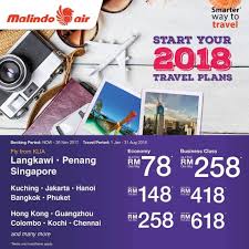 Check malindo air flight status, baggage allowance and malindo air web check in online to proceed directly a. Malindo Air Star Your 2018 Travel Plans Promotion Loopme Malaysia