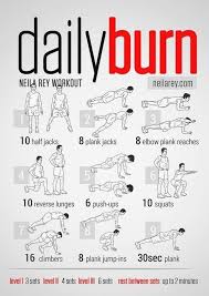 Full Body Workout Everyday Bodybuilding Fullbodyworkouts Daily Burn Workout Fitness Body Neila Rey Workout