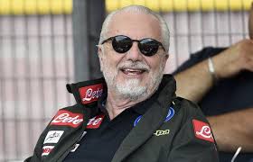 E mo m'aggia fa' o' tampone. Napoli President De Laurentiis We Are Not Happy To Be Drawn With Liv
