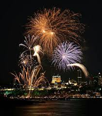 Quebec City Fireworks Quebec City Canadian Vacation Quebec