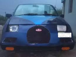 Complete set of front grill. Check Out This Maruti Suzuki Zen Modified To Look Like Bugatti Veyron
