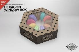 A list of free box mockups to use in your packaging designs. Hexagon Window Box Mockup Box Mockup Free Packaging Mockup Mockup