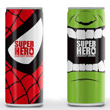 Super Heros Energy Drink Boissons Energisantes Pour Geek Boisson Energisante Energisant Boisson