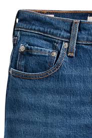 Fermeture zippée avec 1 bouton sur l'avant. Jean Bootcut Taille Haute Turn Up Levi S Femme Ieee Biometrics