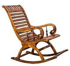 Shop wayfair for all the best wood rocking chairs. Shilpi Wooden Rocking Chair Wooden Rolling Chair Wooden Easy Aaram Chair Amazon In Home Kitchen