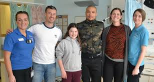 'arrogant' chris eubank jr will not change his ways, blasts james degale degale is a regular on the london clubbing scene and enjoys regular trips to ibiza and dubai. Boxer Chris Eubank Jr Visits Young Patients In Hospital Brighton And Sussex University Hospitals Nhs Trust