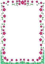 Resultado De Imagen Para Cornici Decorative Per Word Printable Frames Flower Border Butterfly Frame