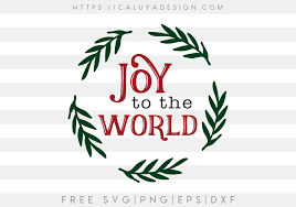 Download Free Joy To The World Svg Png Eps Dxf By Caluya Design SVG, PNG, EPS, DXF File