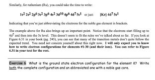 Electron configurations worksheet answers free worksheets library from electron configuration worksheet answer key, source ground state electron configuration google search from electron configuration worksheet answer key, source:pinterest.co.uk. Ruthenium Condensed Electron Configuration