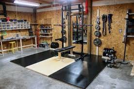 Modern garage home gym ideas. Top 75 Best Garage Gym Ideas Home Fitness Center Designs