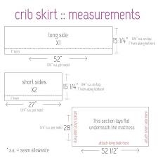 Elle Apparel Crib Bedding 101 Crib Bed Skirt Baby Cribs Crib Skirt Tutorial