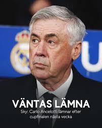 Enligt uppgifter till Sky kommer Carlo Ancelotti lämna Real Madrid redan  innan säsongen är slut ❌