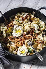 Ottolenghi Inspired Garlic Butter Tagliatelle With Maple Chipotle Shallots My Kitchen Little Recipe In 2021 Yummy Pasta Recipes Tasty Pasta Tagliatelle
