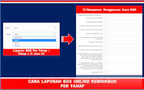 .cara memasukan laporan penggunaan dana bos secara online 1. Cara Laporan Bos Online Kemdikbud Per Tahap